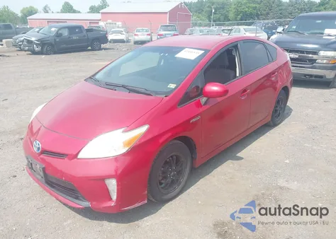 2012 Toyota Prius Two из США, поврежденный, VIN JTDKN3DU1C1503463